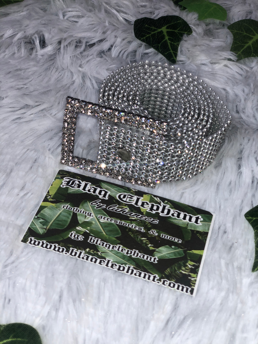 Rhinestone Fashion Belt