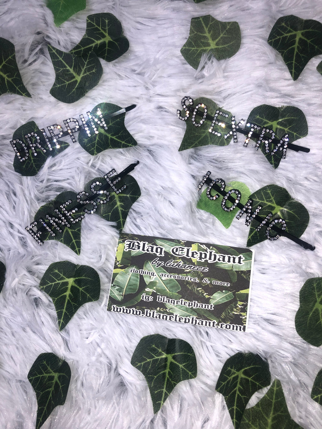 Gun Metal Black Hair Clips