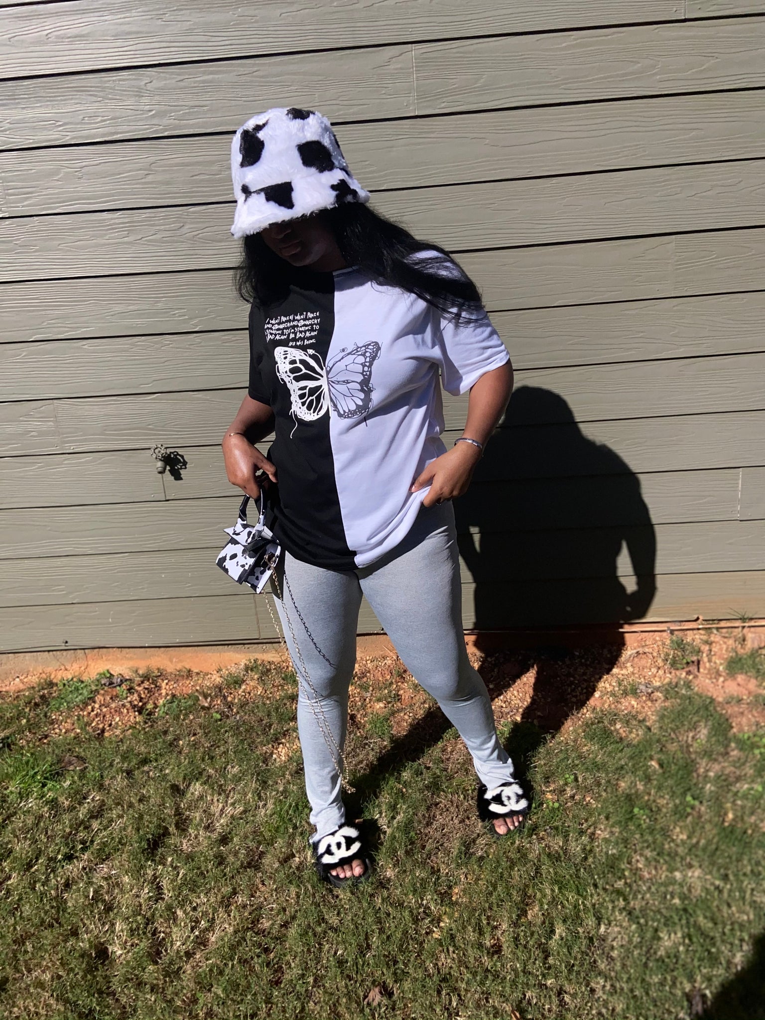 Cow Print Bucket Hats