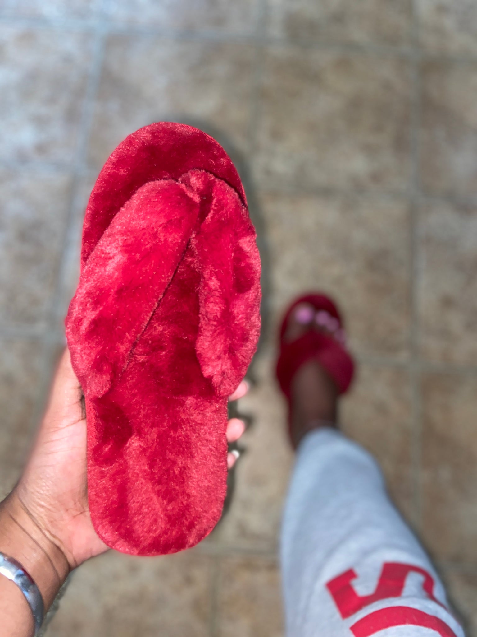 Fire Hot Keep me Warm Slippers