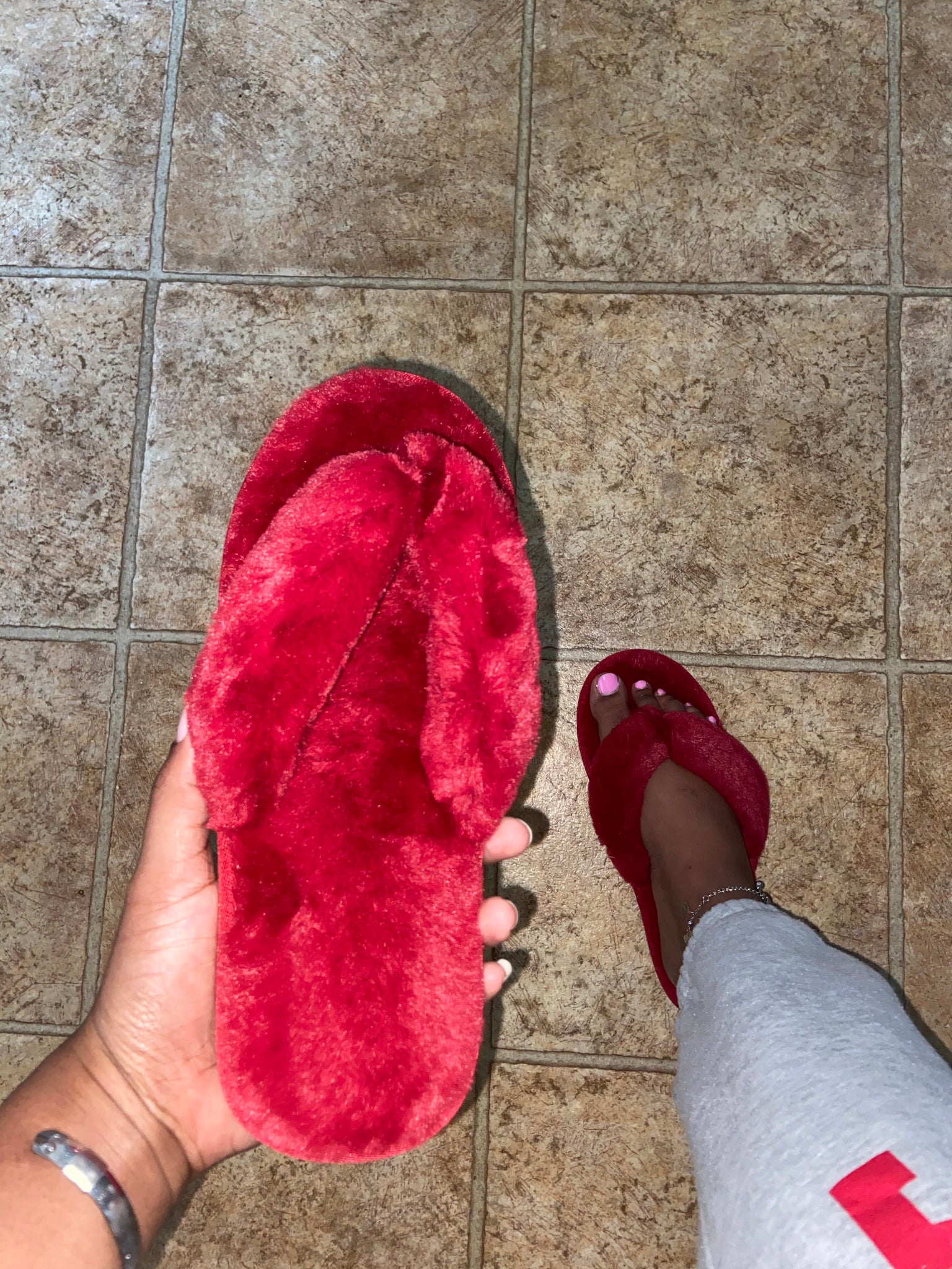 Fire Hot Keep me Warm Slippers