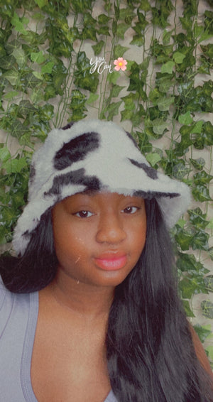 Cow Print Bucket Hats