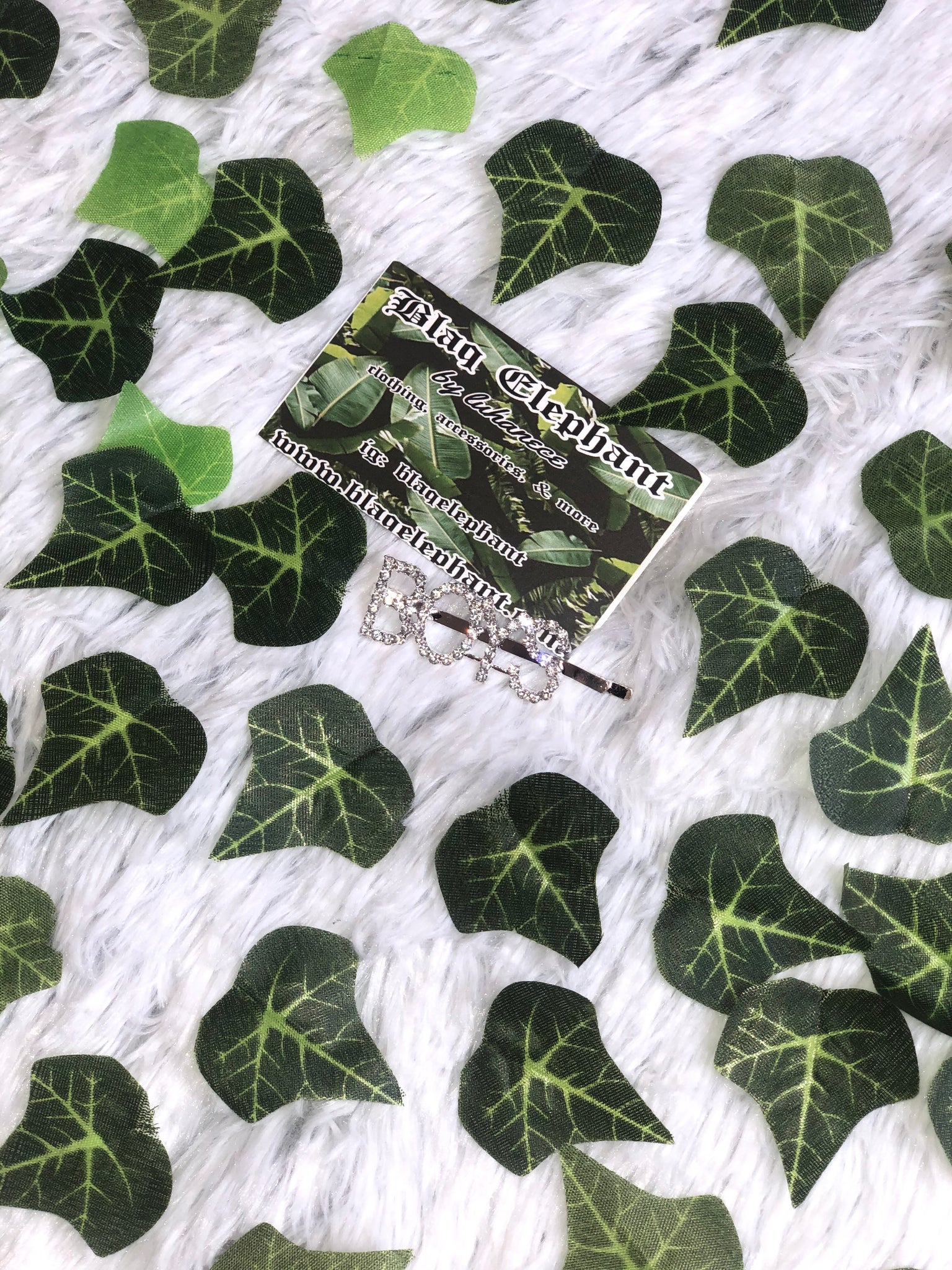 Silver Hair Clips