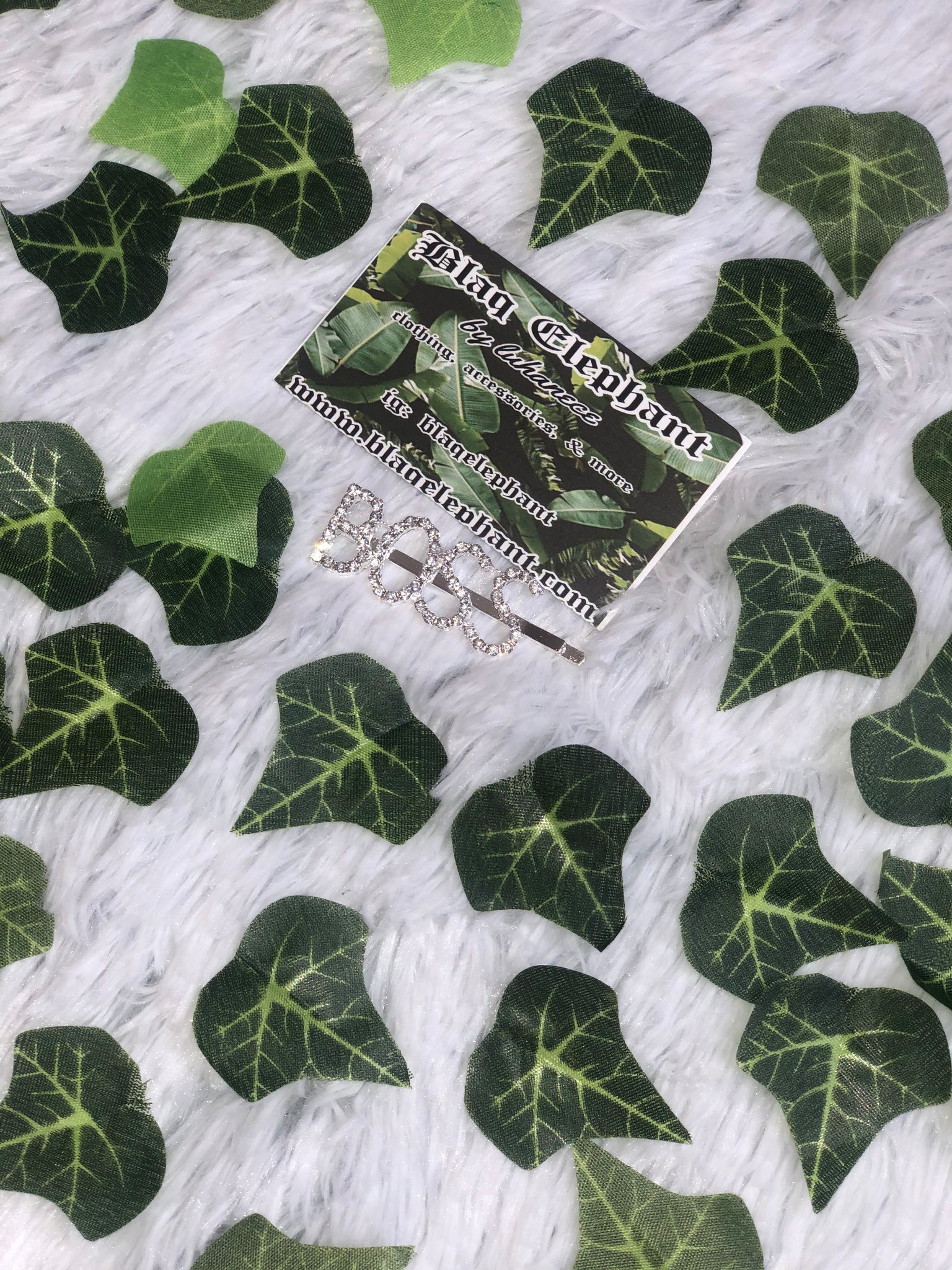 Silver Hair Clips