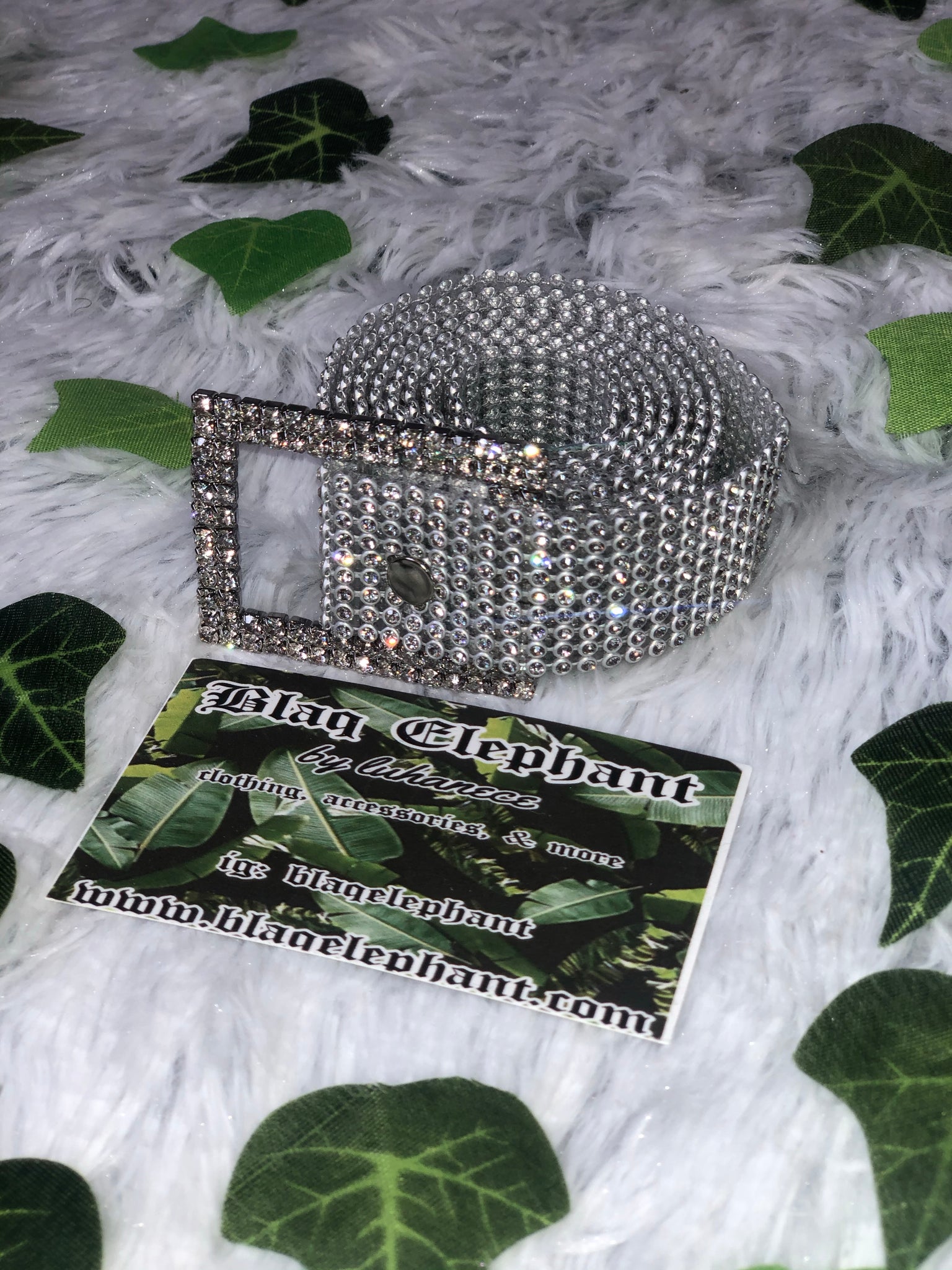 Rhinestone Fashion Belt